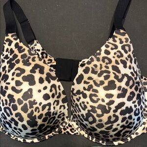 Leopard Print Women's Bra
